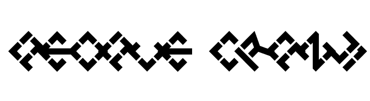 6 Cells  Free Fonts Download