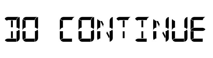 Digital Internet 13sg  Free Fonts Download