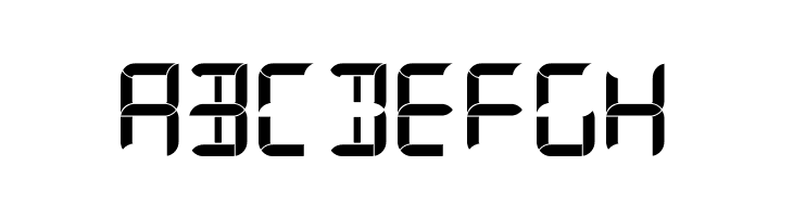 Digital Internet 13sg Italic  Free Fonts Download