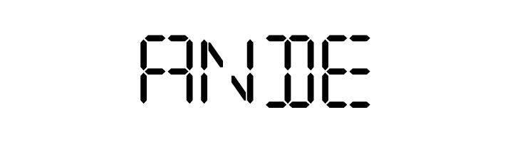 Digital Internet Bold  Free Fonts Download