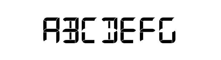 Digital Internet 13sg Bold  Free Fonts Download