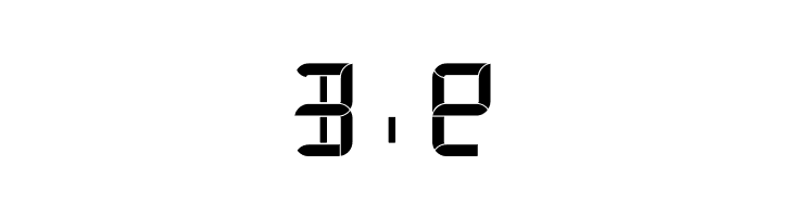 Digital Internet 13sg Bold  Free Fonts Download