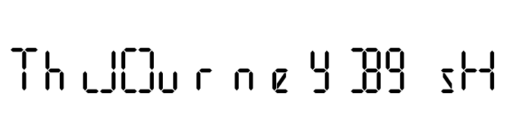 Digital Internet Black  Free Fonts Download