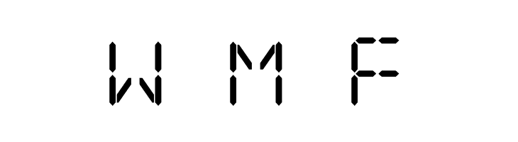 Digital Internet Black  Free Fonts Download
