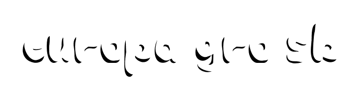 Choko Shadow  Free Fonts Download