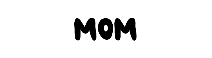 MOM Choko Plain Font