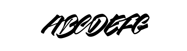 Race Fever Brush PERSONAL  Free Fonts Download