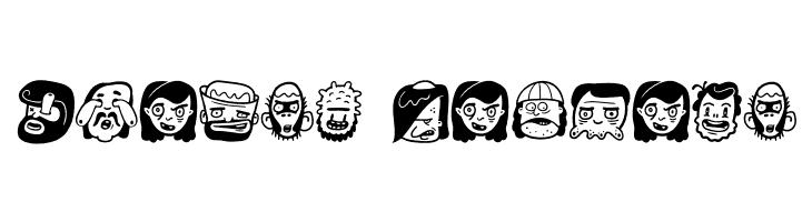 TheFreakyFace2  Free Fonts Download