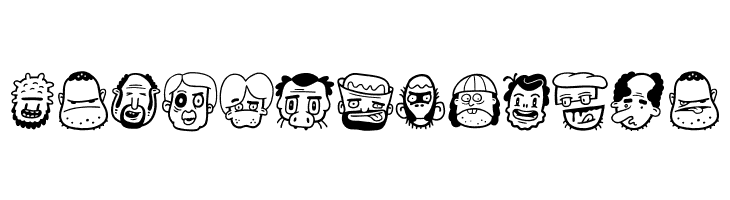 TheFreakyFace2  Free Fonts Download