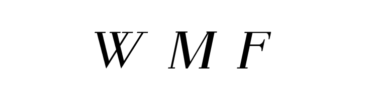 Modern Serif Italic  Free Fonts Download