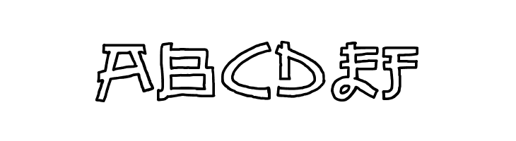 Almost Japanese Cartoon  Free Fonts Download