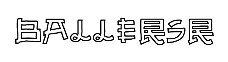 Almost Japanese Cartoon  Free Fonts Download