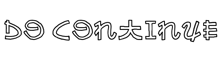 Almost Japanese Cartoon  Free Fonts Download