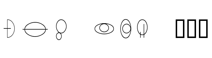 Jedi Symbol  Free Fonts Download