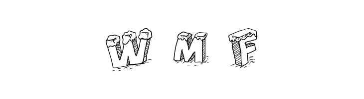 Cartoon Blocks Christmas  Free Fonts Download