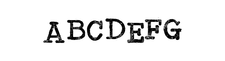 Typewriter Press  Free Fonts Download