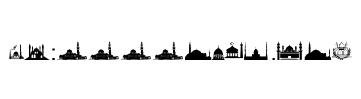 Masjid Al Imran  Free Fonts Download