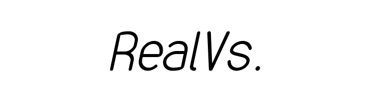 VDS Thin Italic  Free Fonts Download