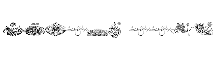 Aayat Quraan 19  Free Fonts Download