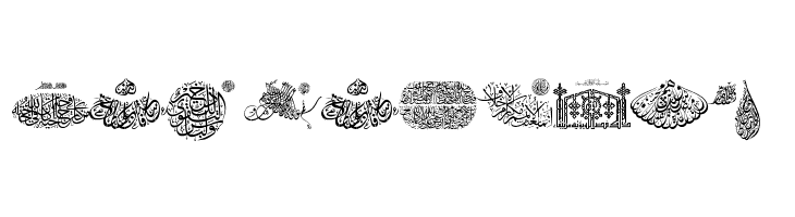 Aayat Quraan 19  Free Fonts Download