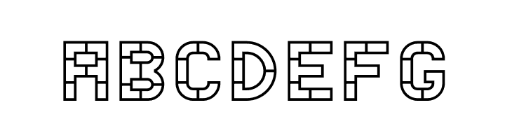 AC Thermes Outline  Free Fonts Download