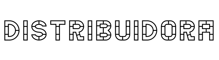 AC Thermes Outline  Free Fonts Download