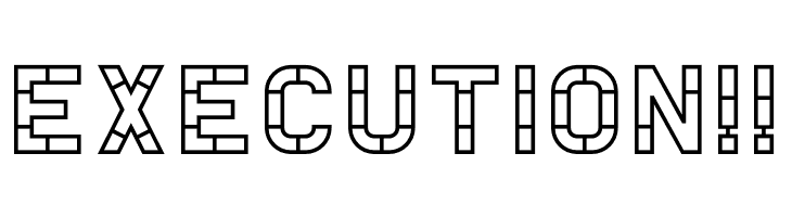 AC Thermes Outline  Free Fonts Download