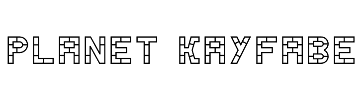 AC Thermes Outline  Free Fonts Download