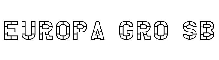 AC Thermes Outline  Free Fonts Download