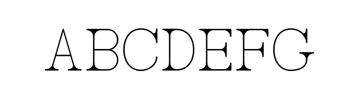 AC Big Serif One  Free Fonts Download