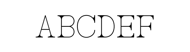 AC Big Serif One  Free Fonts Download