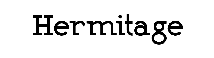 Hermitage Martell Black Font