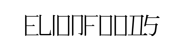 Romaji Mincho  Free Fonts Download