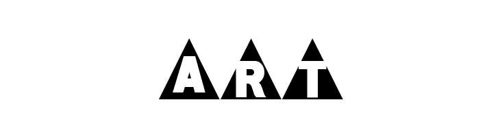 Triangleshape  Free Fonts Download