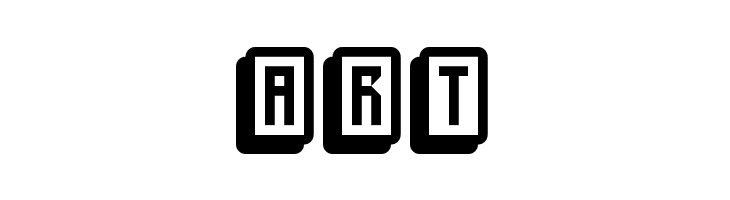 mahjong toy block Regular  Free Fonts Download