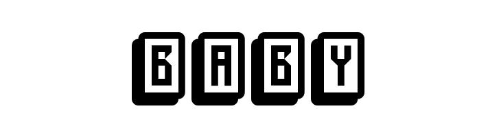 mahjong toy block Regular  Free Fonts Download