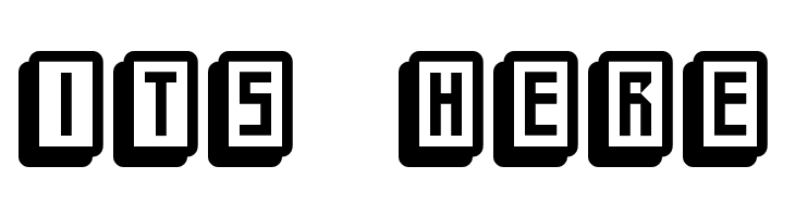 mahjong toy block Regular  Free Fonts Download