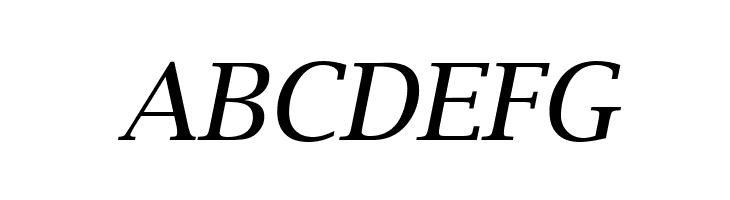 Luxi Serif Oblique  Free Fonts Download