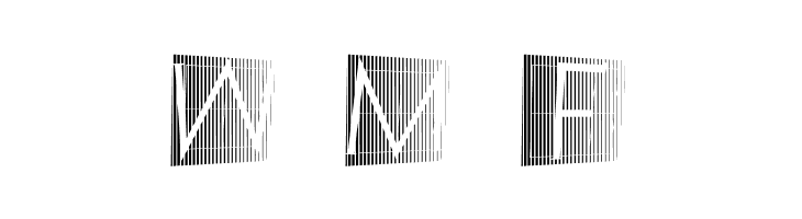 XperimentypoStripes-Two  Free Fonts Download