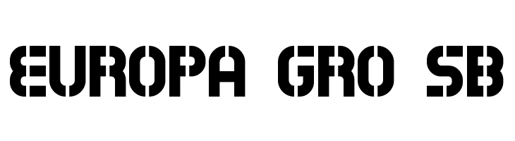Exostencil  Free Fonts Download