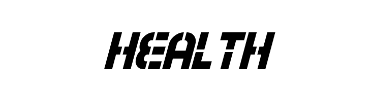 Exostencil Italic  Free Fonts Download