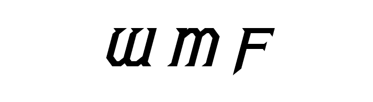 Warlords Bold Italic  Free Fonts Download