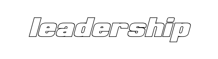 Clark Hollow Bold Italic  Free Fonts Download