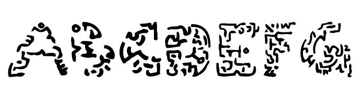 Gylphs of the Ancients  Free Fonts Download