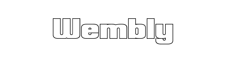 Clark Hollow Bold  Free Fonts Download