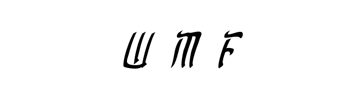 Taibaijan Italic  Free Fonts Download