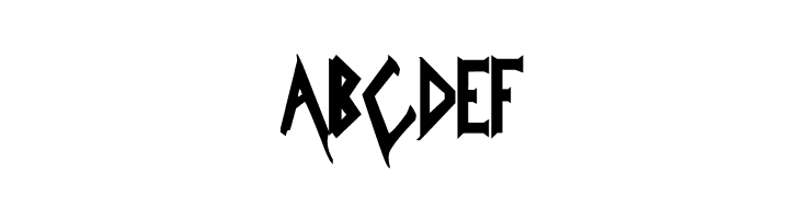 IcedEarth  Free Fonts Download