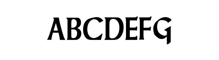 Dalelands Uncial Condensed Bold  Free Fonts Download