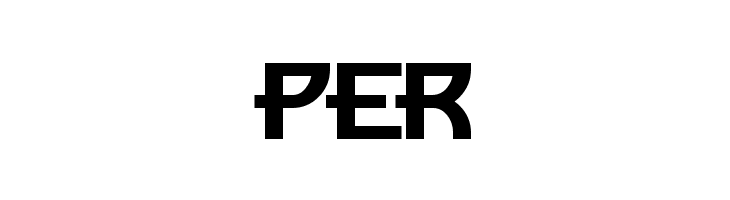 PER Manhattan Tower Bold Font