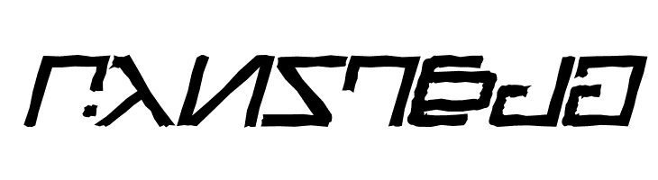 Green Martian Distressed Bold Italic  Free Fonts Download